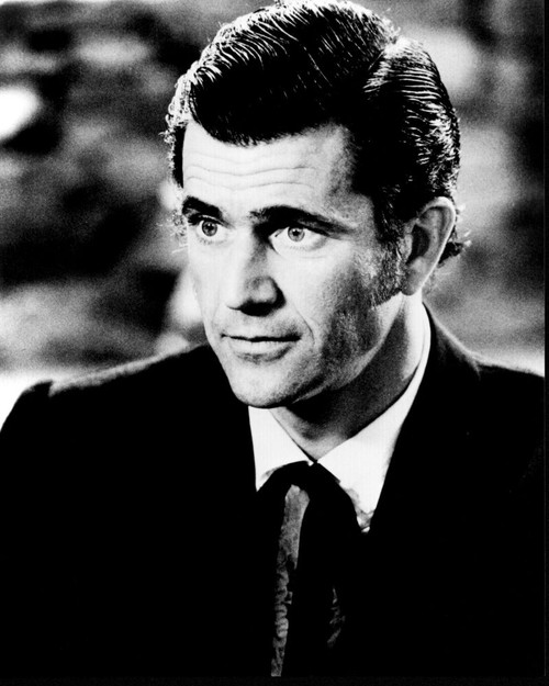 Mel Gibson Close Up In Maverick Black And White Photo Print