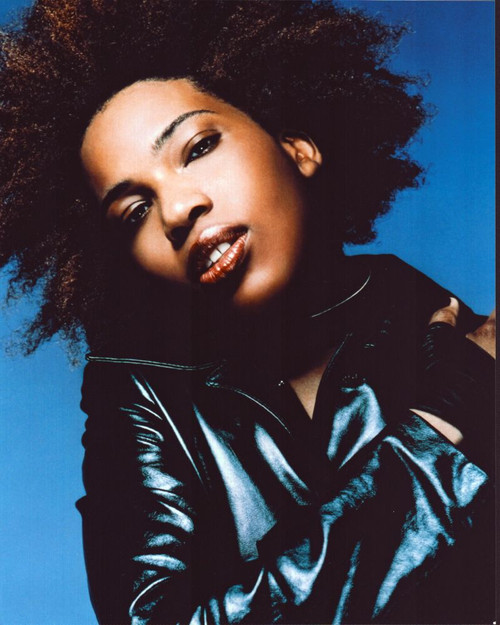 Macy Gray In Black Leather Jacket Photo Print