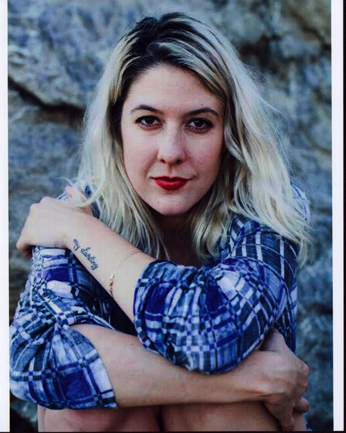 Laura Zak Headshot In Blue Plaid Shirt Photo Print