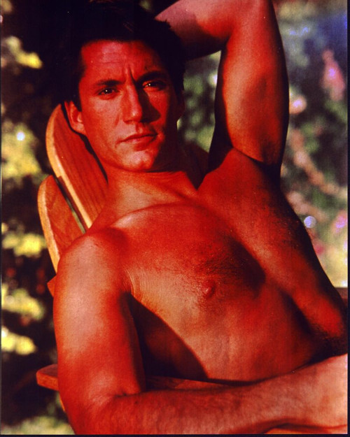 Michael Corbett Shirtless With Arm Up Photo Print