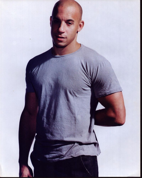 Vin Diesel In Gray Shirt Photo Print