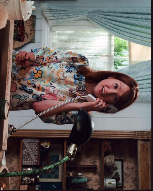 Ellie Kemper On Phone In Bridesmaids Photo Print