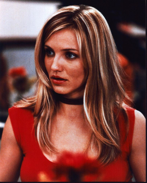 Cameron Diaz Wearing Red Top And Choker In The Sweetest Thing Photo Print