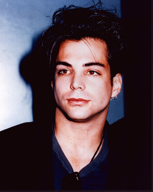 Richard Grieco Close Up In Black Photo Print