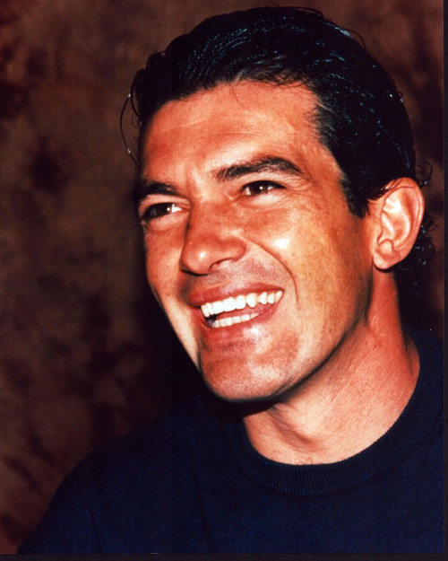 Antonio Banderas Laughing Photo Print