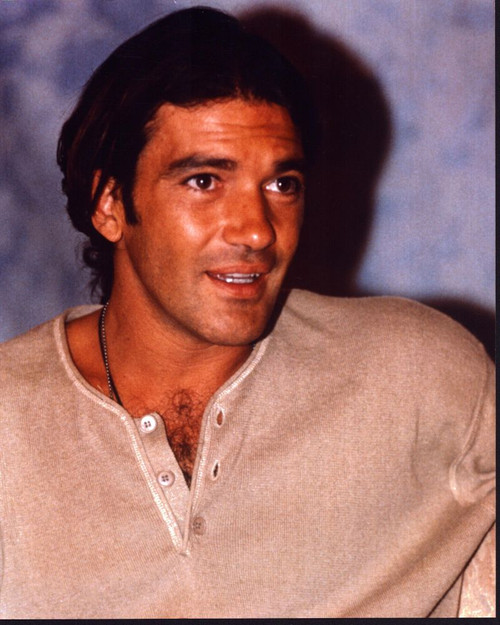 Antonio Banderas In Tan Top Photo Print