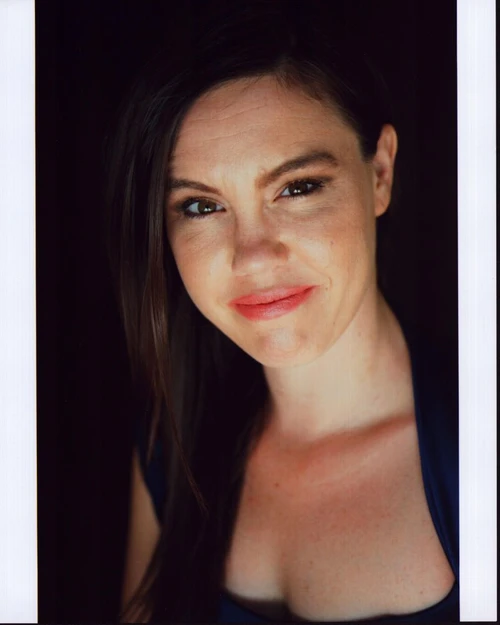 Celeste Cook Headshot In Black Top Photo Print