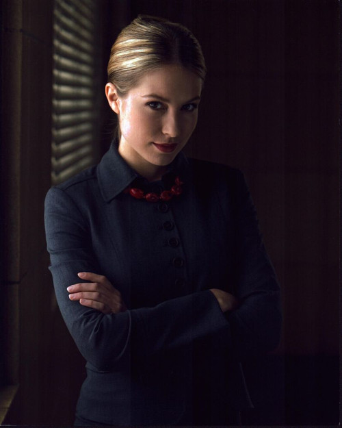 Sarah Carter Posed With Arms Crossed For Shark Photo Print