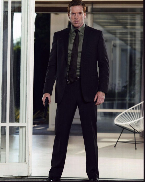 Damian Lewis Posed Holding Gun For Life Photo Print