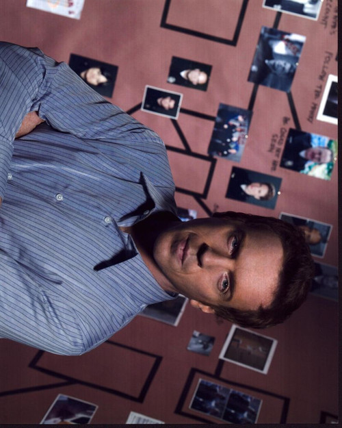 Damian Lewis Posed In Front Of Bulletin Board For Life Photo Print