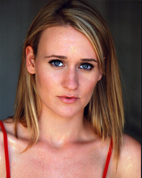 Ashley Dulaney Headshot In Red Tank Top Photo Print