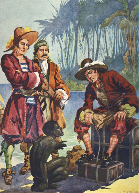 Chatterbox Annual 1928 Pirates Poster Print by  M.D. Swaler