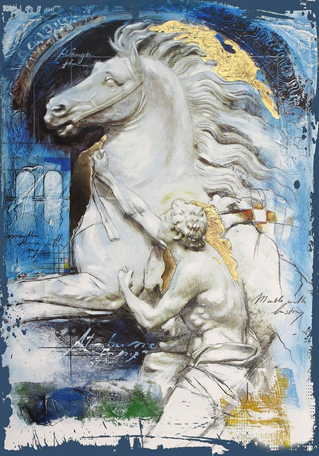 The Horse Poster Print - Hans Jochem Bakker
