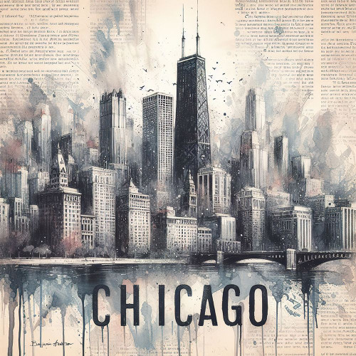 Chicago Poster Print - Benjamin Anderson
