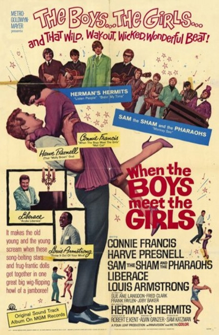 When the Boys Meet the Girls Movie Poster (11 x 17) - Item # MOV174206
