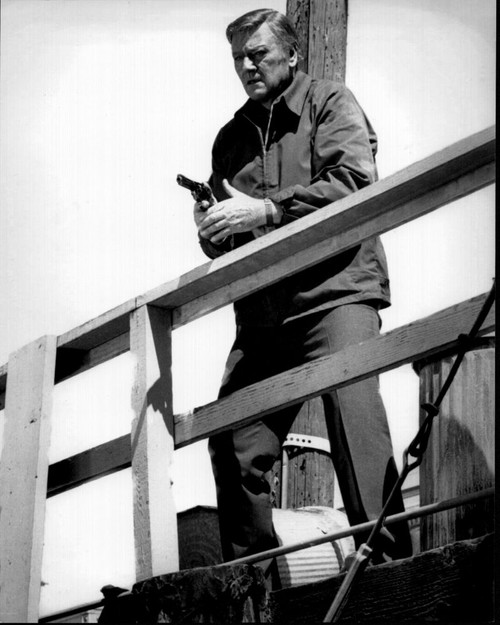 John Wayne With Gun In Mcq Black And White Photo Print (8 x 10) - Item # MVM51923