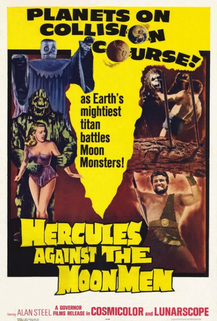 Hercules against the Moon Men Movie Poster Print (27 x 40) - Item # MOVEF9438
