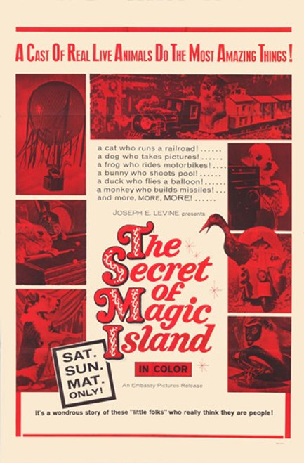 The Secret of Magic Island Movie Poster (11 x 17) - Item # MOV371075