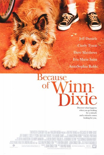 Because of Winn Dixie Movie Poster (11 x 17) - Item # MOV241646
