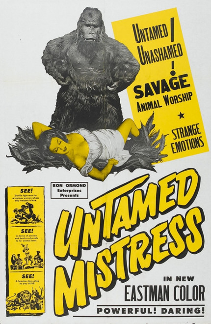 Untamed Mistress Movie Poster Print (27 x 40) - Item # MOVGI4347 Untamed Mistress Movie Poster Print (27 x 40) - Item # MOVGI4347