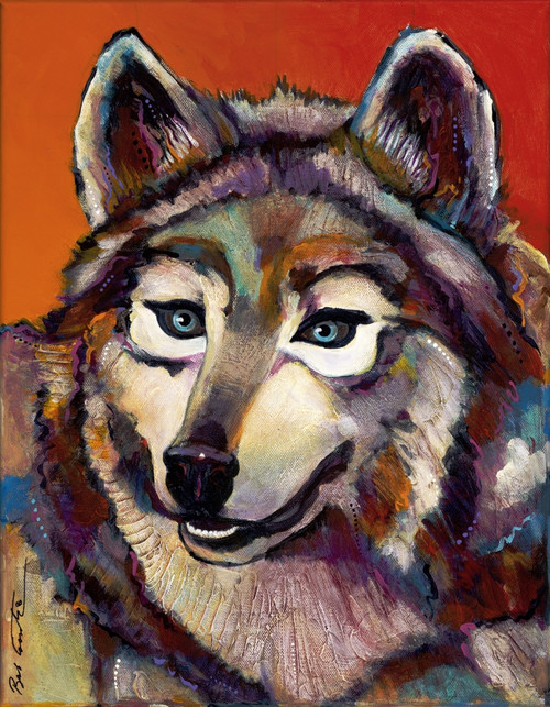 Spirit of the Wolf Poster Print by Bob Coonts (22 x 28) - Item # PAIBC11006