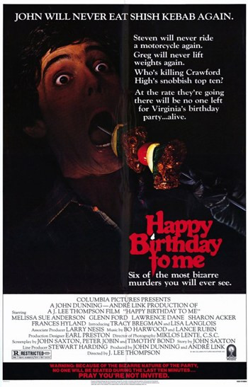 Happy Birthday to Me Movie Poster (11 x 17) - Item # MOV230386