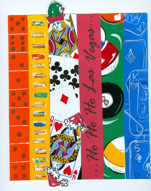 Vegas Christmas Poster Print by Sara Henry (22 x 28) - Item # PAISH15004