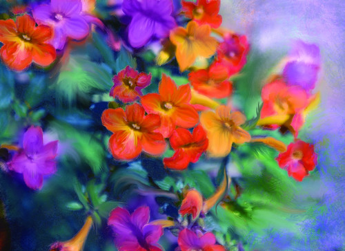Orange Bloom of Truth Poster Print by Anthony Christou (18 x 24) - Item # PAIAC14004