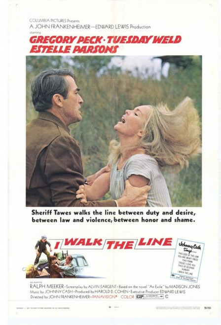 I Walk the Line Movie Poster Print (27 x 40) - Item # MOVIH5276
