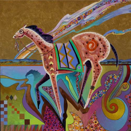 Shadow Horse Poster Print by Bob Coonts (12 x 12) - Item # PAIBC11005