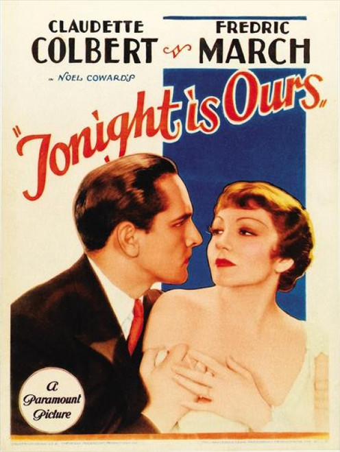 Tonight Is Ours Movie Poster Print (27 x 40) - Item # MOVCJ0122