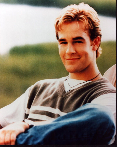 James Van Der Beek In Striped Sweater Vest Photo Print