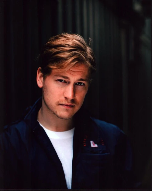 Gavin Stenhouse In Dark Blue Jacket Photo Print