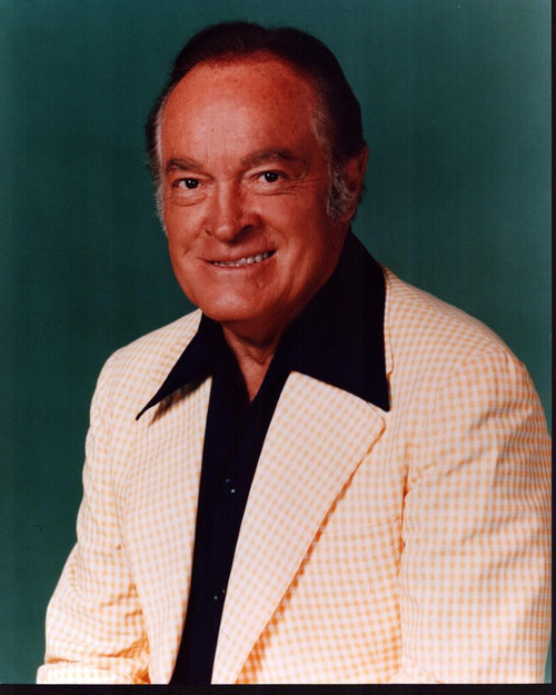Bob Hope In Yellow Checkered Blazer And Black Shirt Photo Print