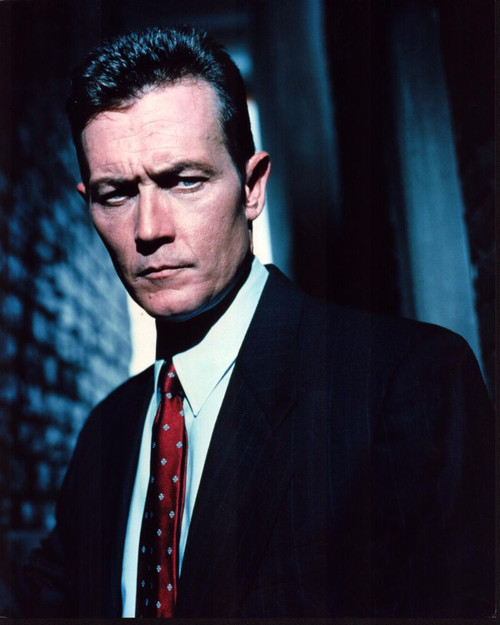 Robert Patrick In Striped Suit And Red Tie Photo Print