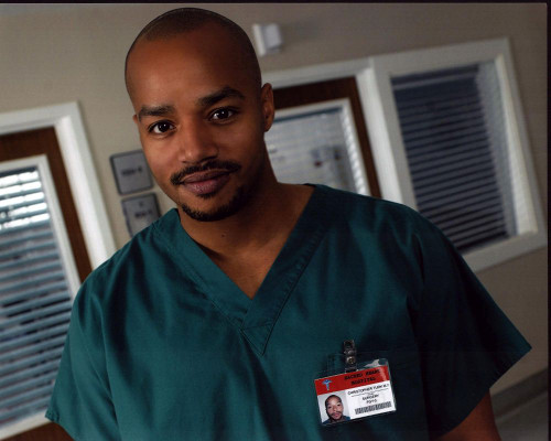 Donald Faison In Scrubs On Set Of Scrubs Photo Print