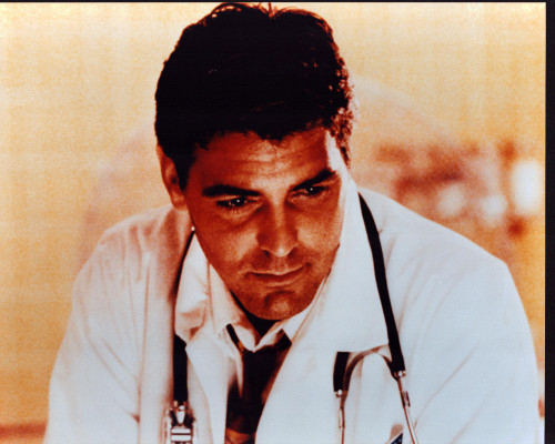 George Clooney In Doctor Outfit For E.R. Photo Print