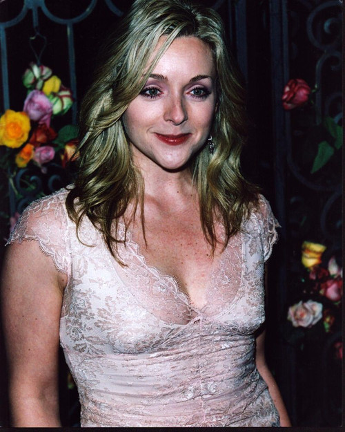 Jane Krakowski In Tan Lace Top Photo Print