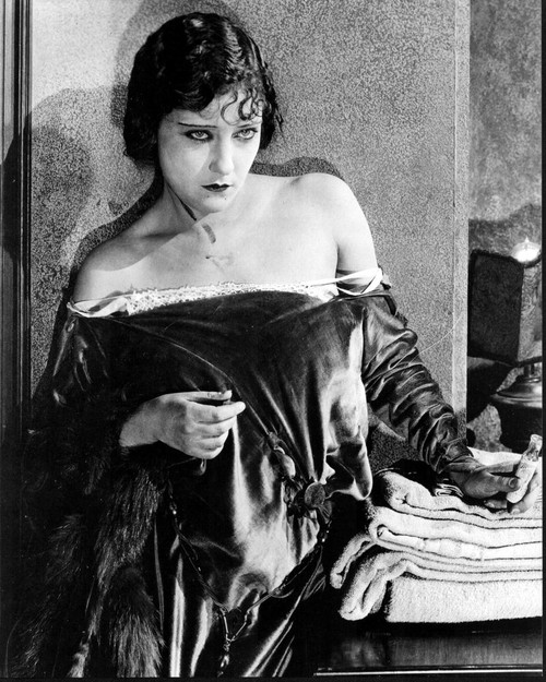 Gloria Swanson In Velvet Off Shoulder Dress In Why Change Your Wife Photo Print