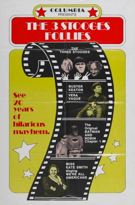 The Three Stooges Follies Movie Poster Print (27 x 40) - Item # MOVIB58604
