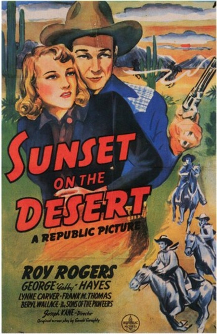 Sunset on the Desert Movie Poster (11 x 17) - Item # MOV199940