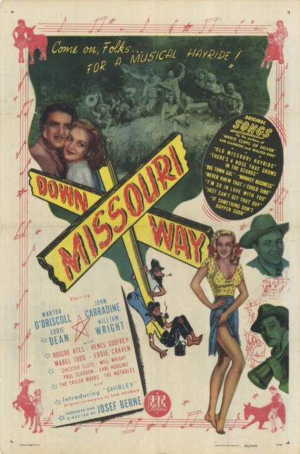 Down Missouri Way Movie Poster Print (27 x 40) - Item # MOVCF9672