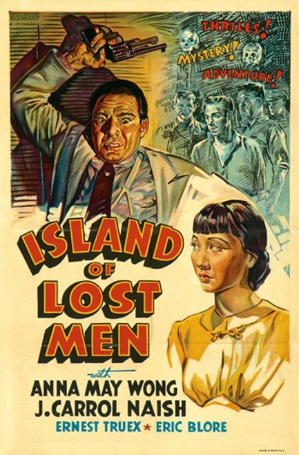 Island of Lost Men Movie Poster (11 x 17) - Item # MOV416848