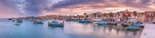 Marsaxlokk harbour, Malta Poster Print by  Assaf Frank  (8 x 24) - Item # PDXAF201505171894PanoSMALL