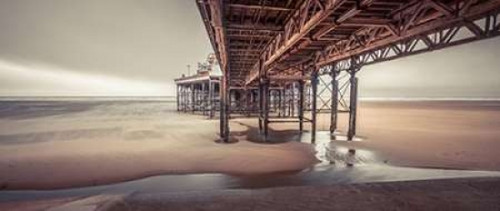 Blackpool sea shore with jetty Poster Print by  Assaf Frank  (10 x 20) - Item # PDXAF20150303428PanoPC01LARGE