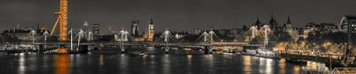 Panoramic view of London skyline over River Thames Poster Print by  Assaf Frank  (8 x 24) - Item # PDXAF20150425062PanoC01SMALL