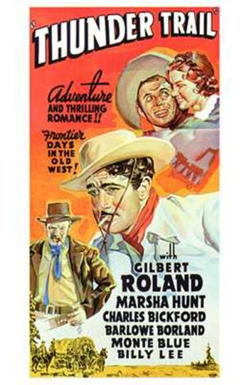 Thunder Trail Movie Poster (11 x 17) - Item # MOV213959