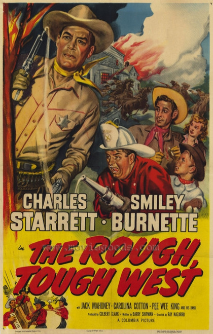Rough Tough West Movie Poster Print (27 x 40) - Item # MOVIH4726