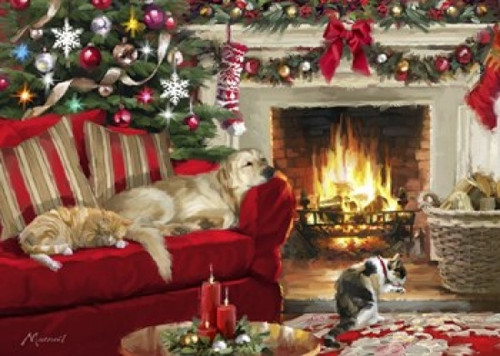 Sleeping Pets Poster Print by The Macneil Studio (24 x 18) - Item # PALMACSTU144590