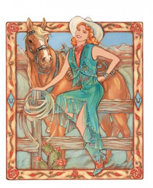 Prairie Rose Poster Print by Susan Edison (16 x 20) - Item # PAISE018